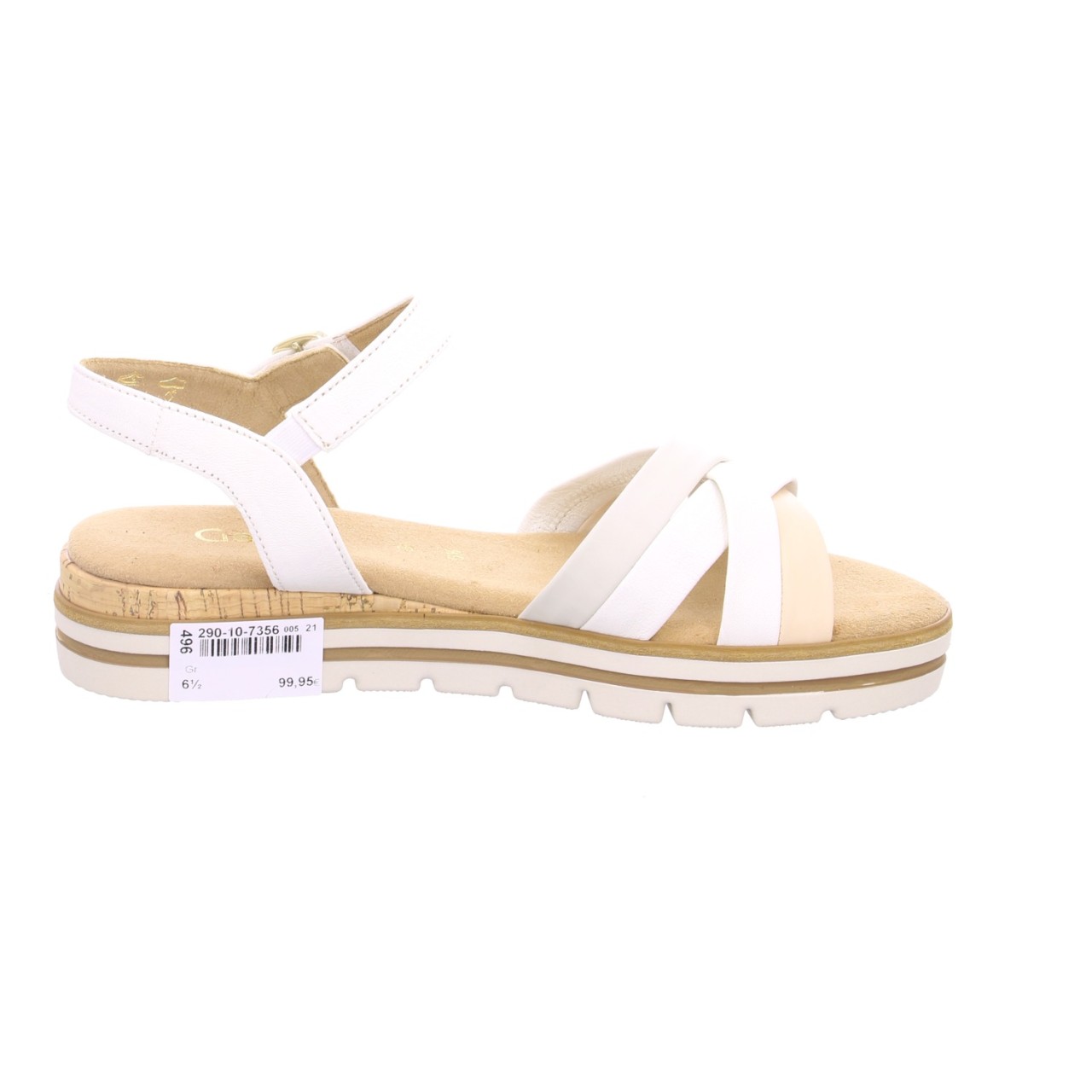 GABOR Klassische Sandalen weiss