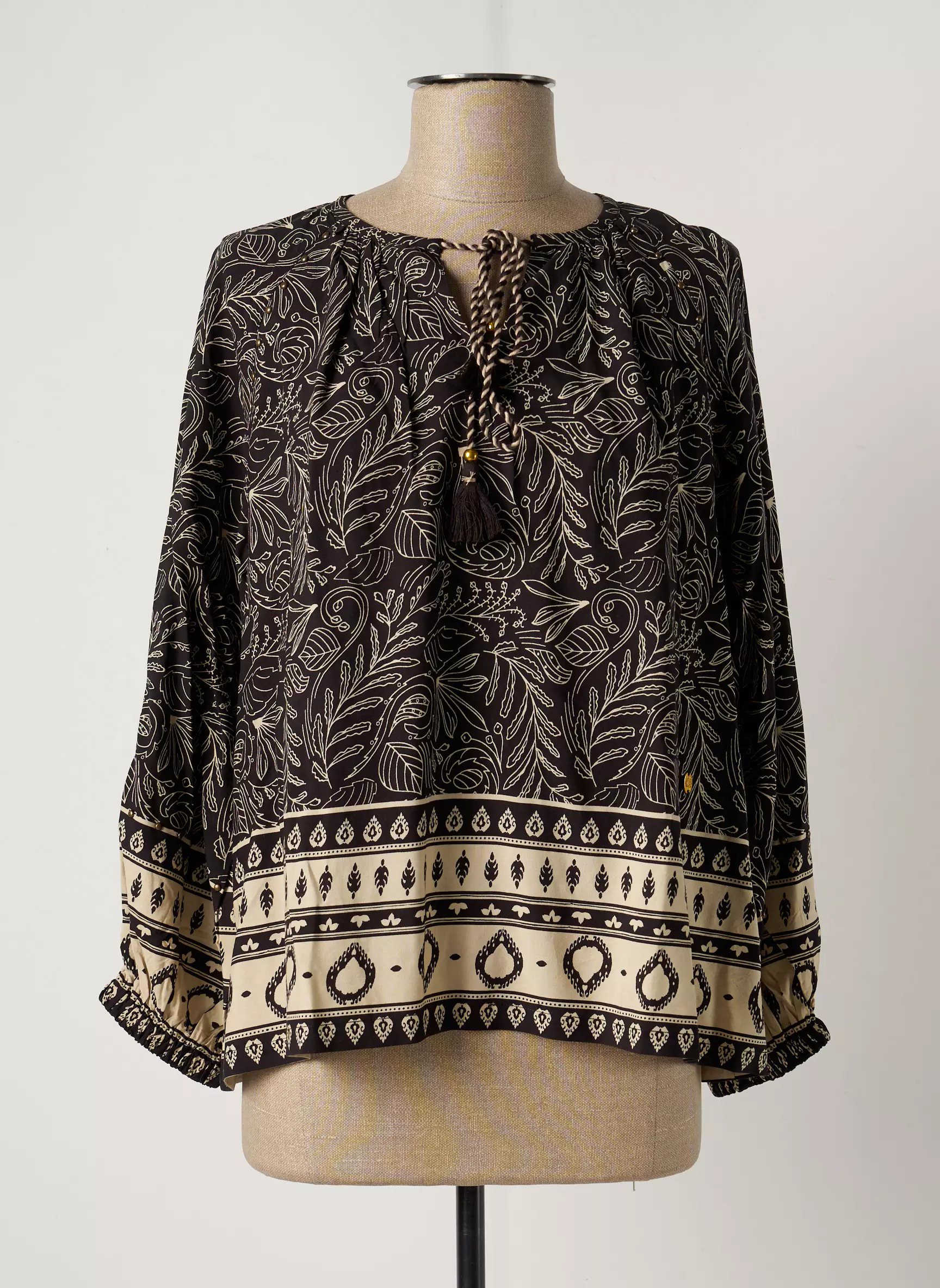 Les Tropeziennes Par M Belarbi Blouses Femme couleur noir
