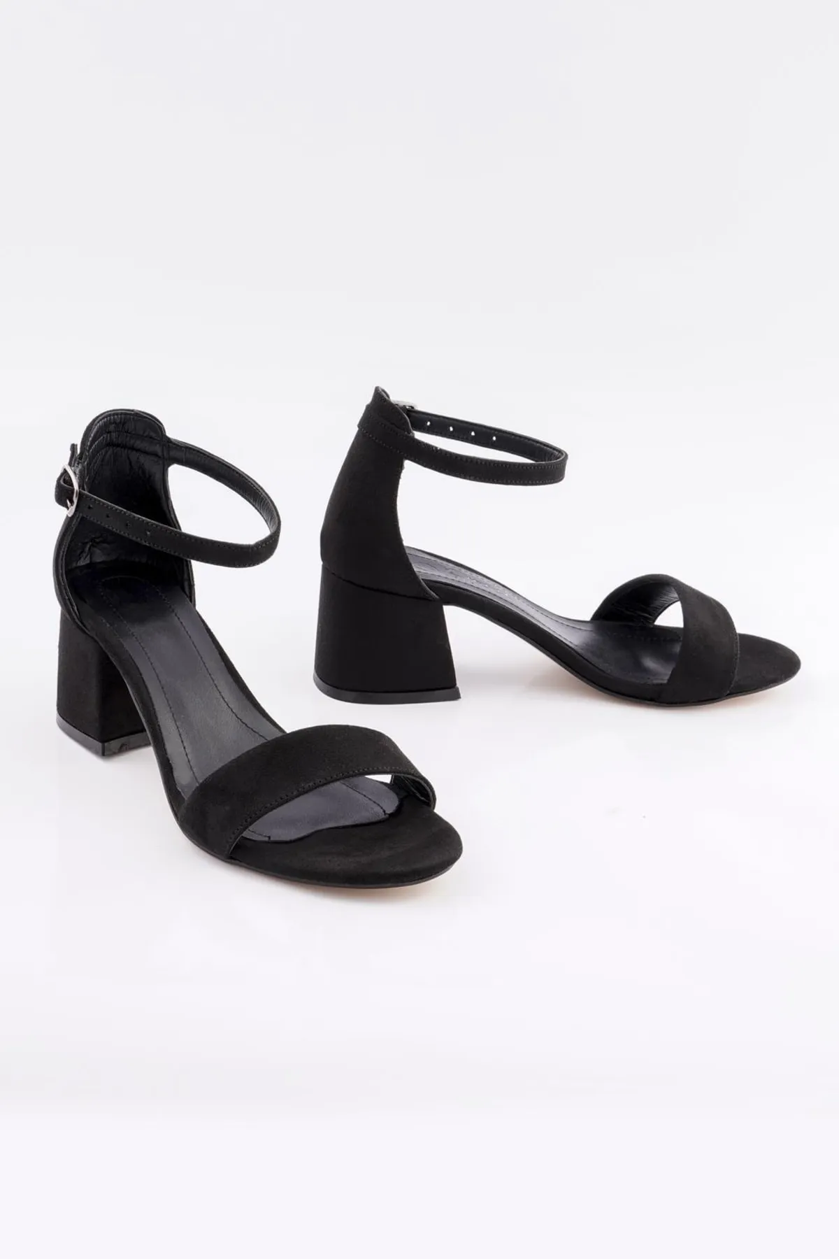 CZ London  Damen-Schuhe mit Absatz, knöchelgebunden, offener Riemen vorne, Sommer
