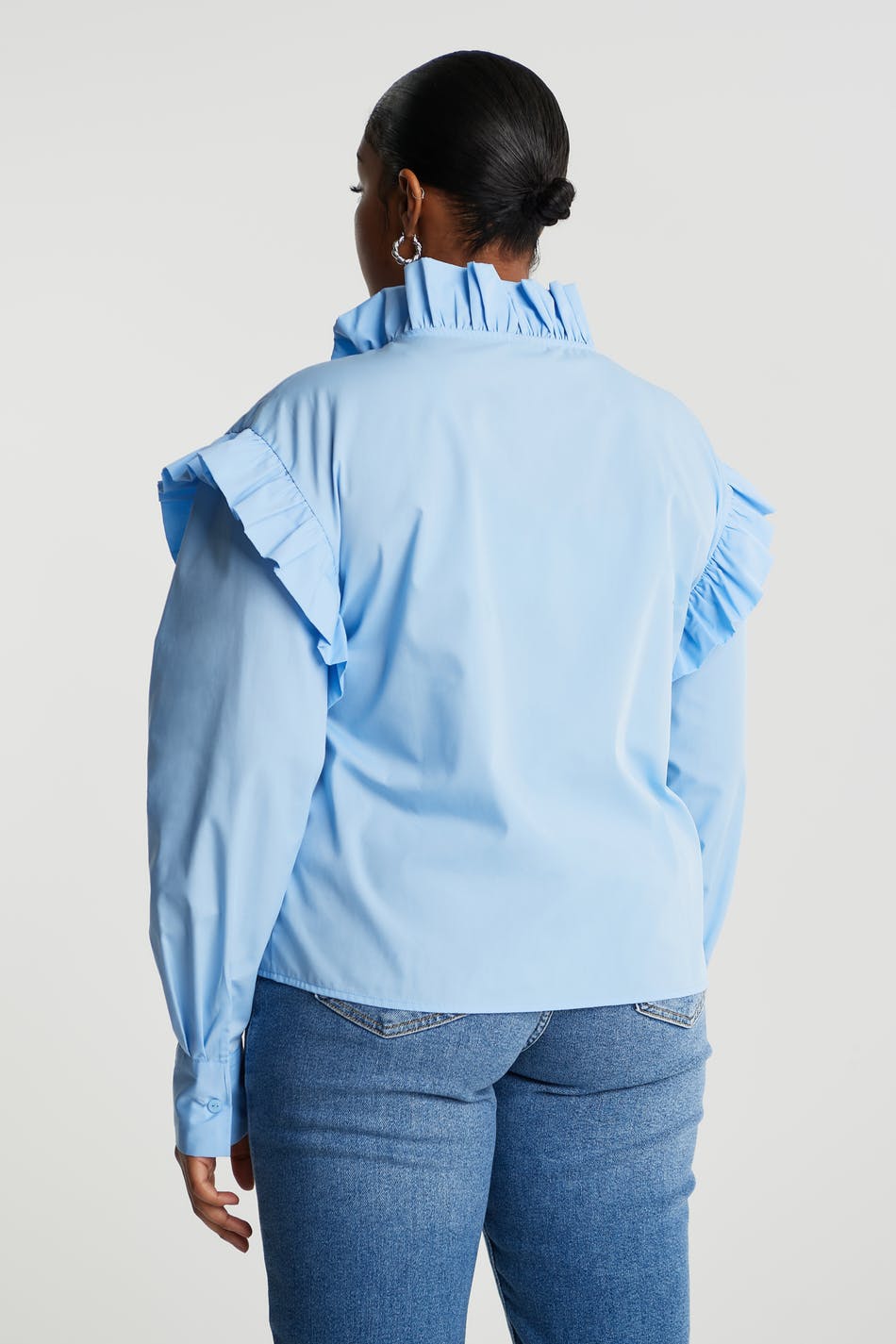 Dinah frill blouse