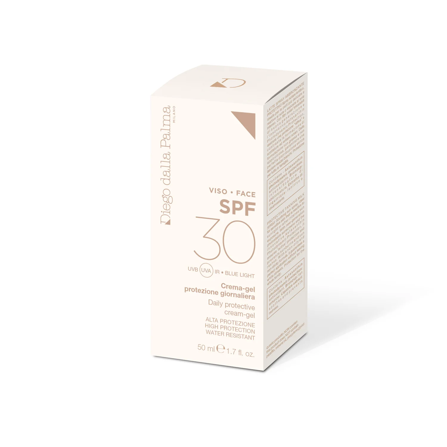 Solcreme-Gel Daglig beskyttelse SPF30 - Højbeskyttelses solcreme til ansigtet.