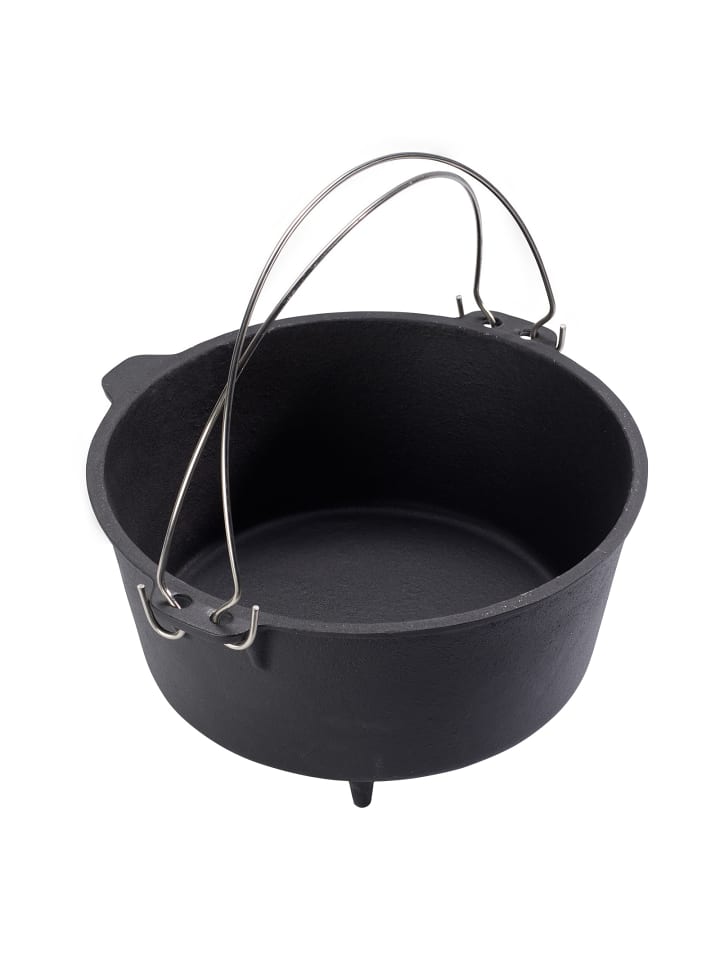 Echtwerk Gusseiserner Dutch Oven groß 76 l in Schwarz günstig kaufen onesize