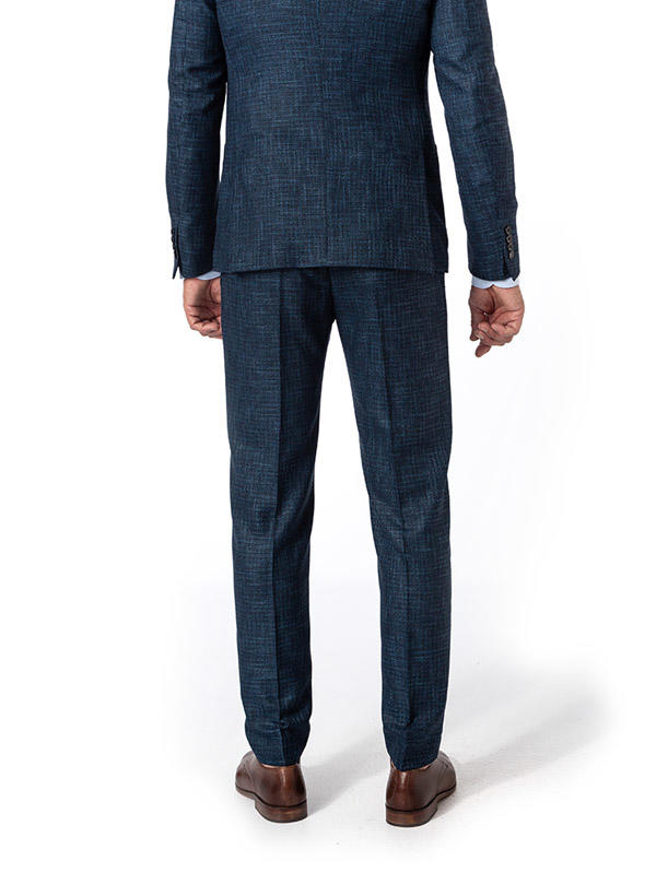 Strellson, Hose Melwin, Leinen, navy meliert