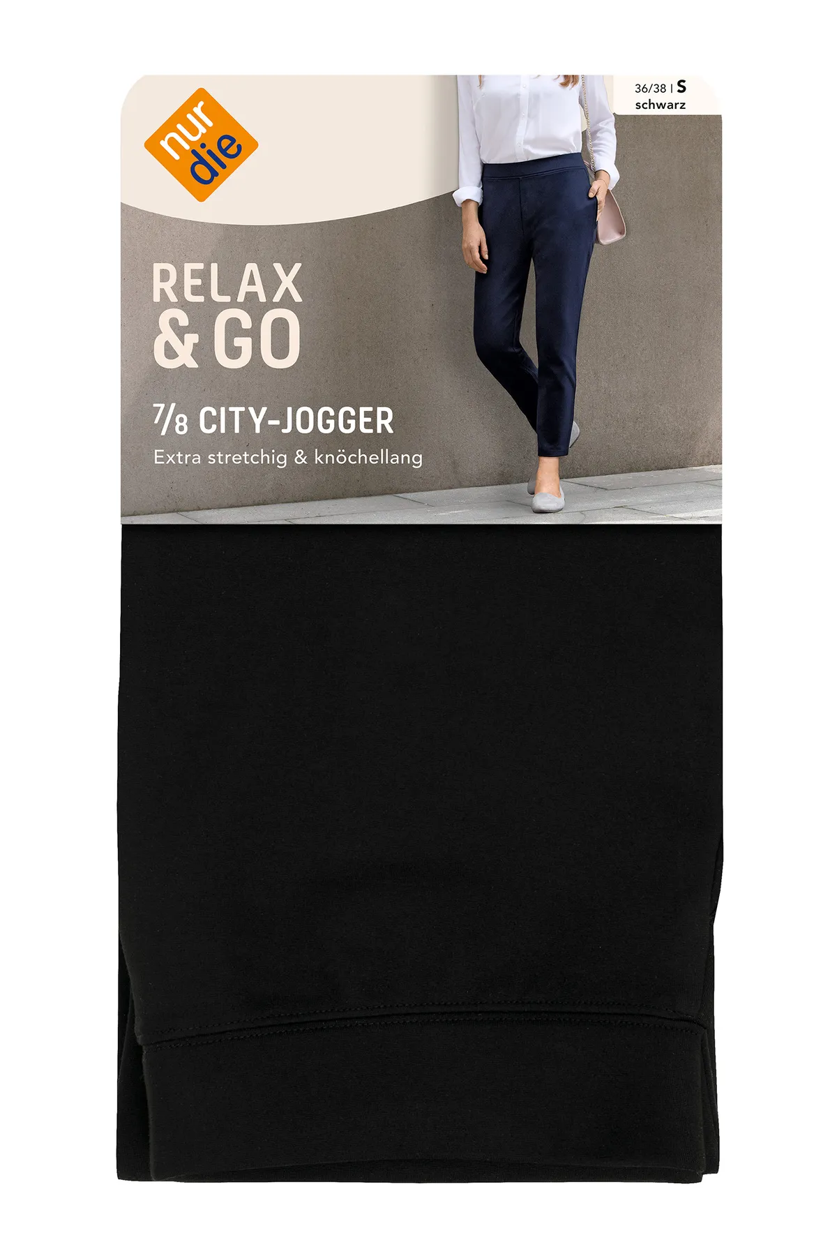 NUR DIE  Jogginghose - Schwarz - Slim