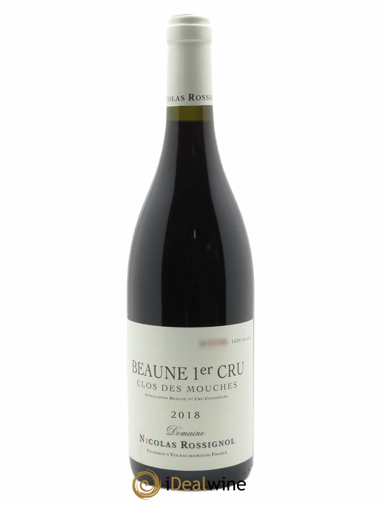 Beaune 1er Cru Clos des Mouches Nicolas Rossignol  2018 - Lot de 1 Bouteille