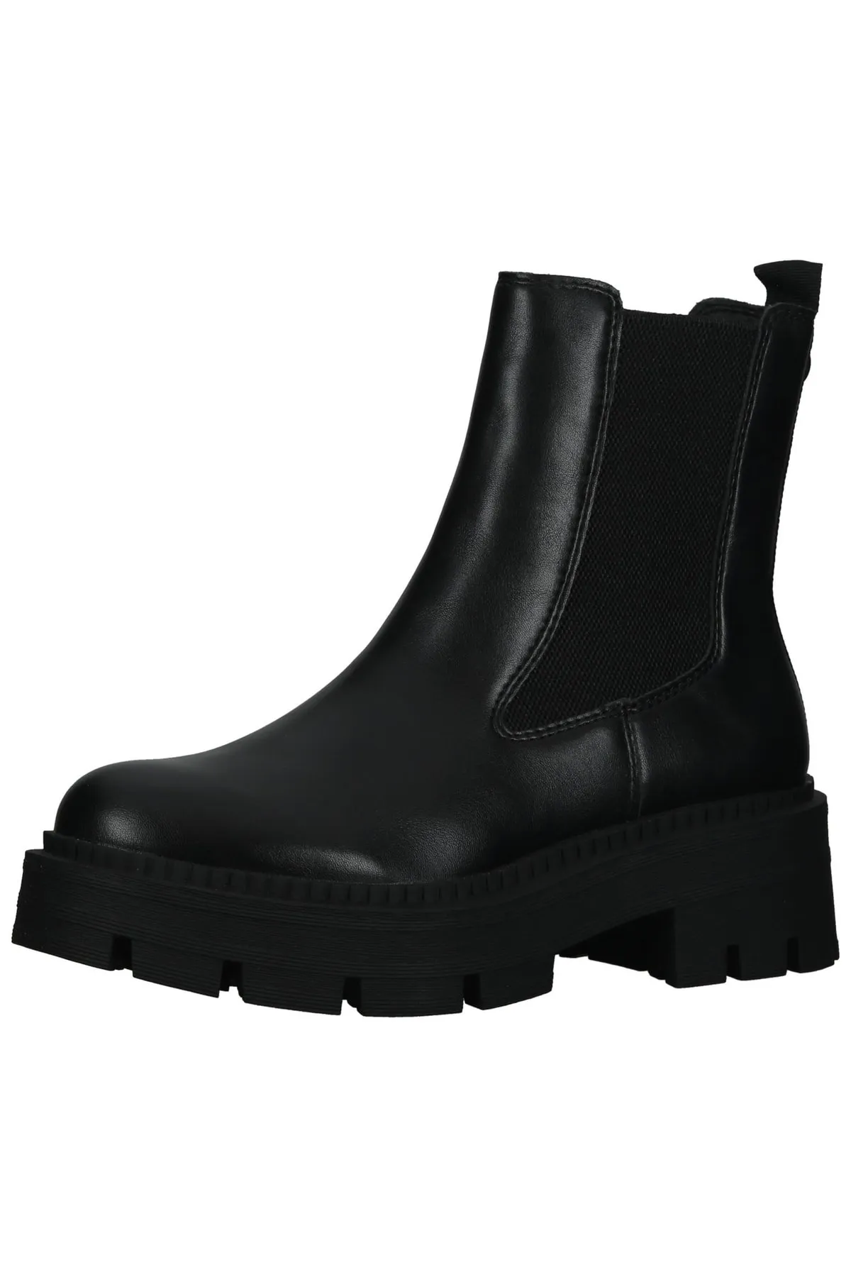 Tamaris  Stiefelette - Schwarz - Flacher Absatz
