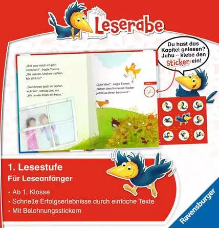 Leserabe - 1. Lesestufe: Achtung, die Motz-Monster kommen!