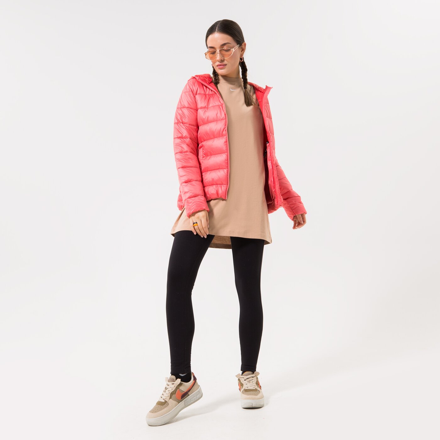 CHAMPION JACKE WINTER HOODED POLYFILLED JACKET Rosa