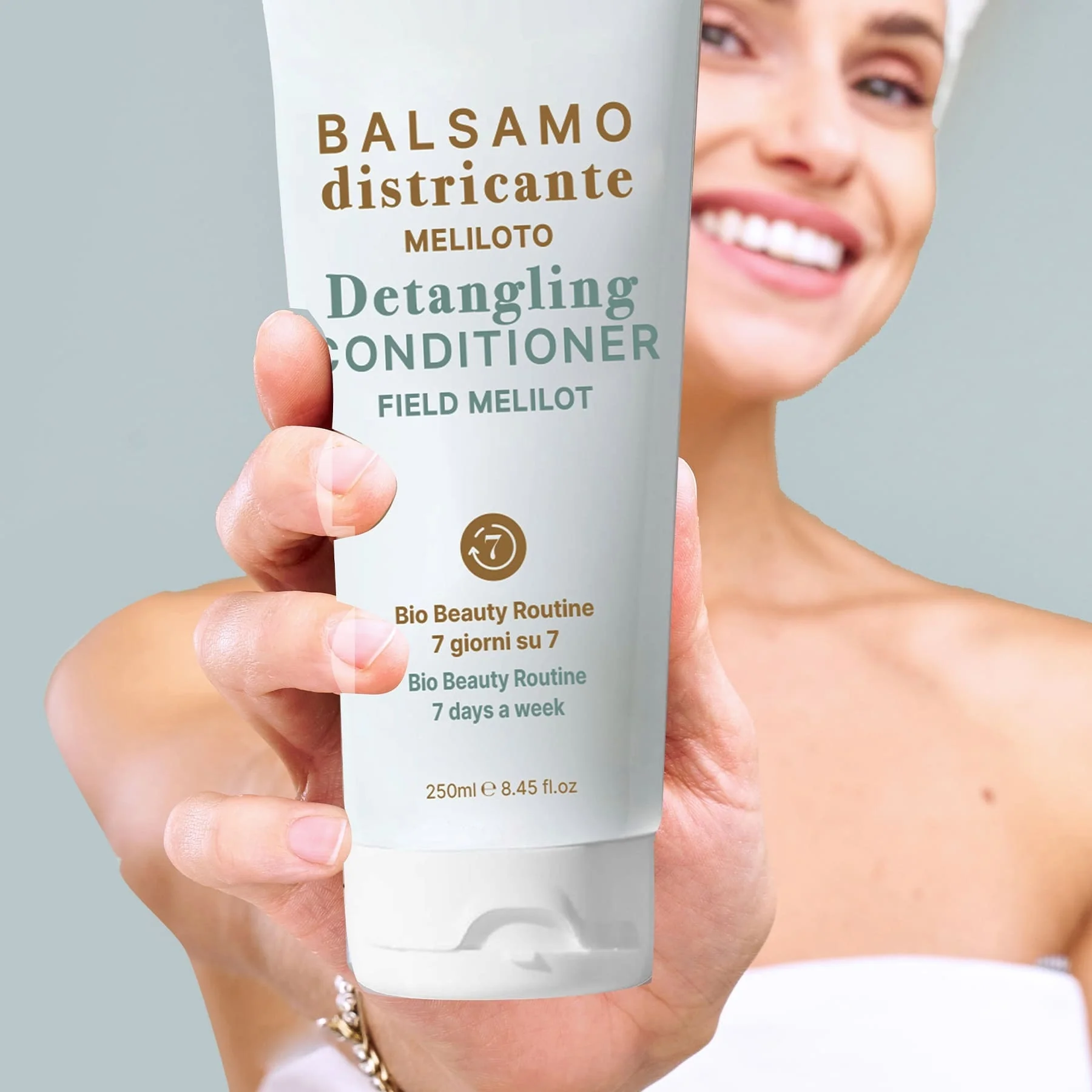 Măști și uleiuri cu balsam Balsam pentru spălare frecventă Melilotus - Balsam de păr cu utilizare frecventă