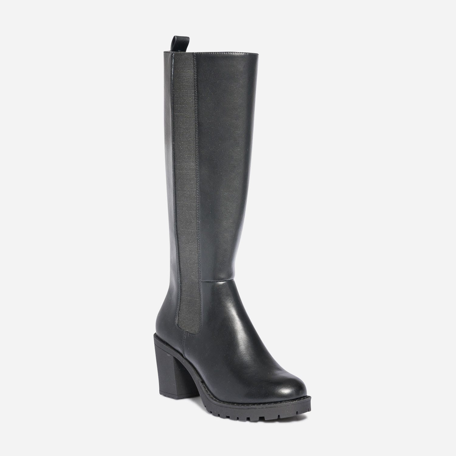 Botte TEXTO noire en cuir