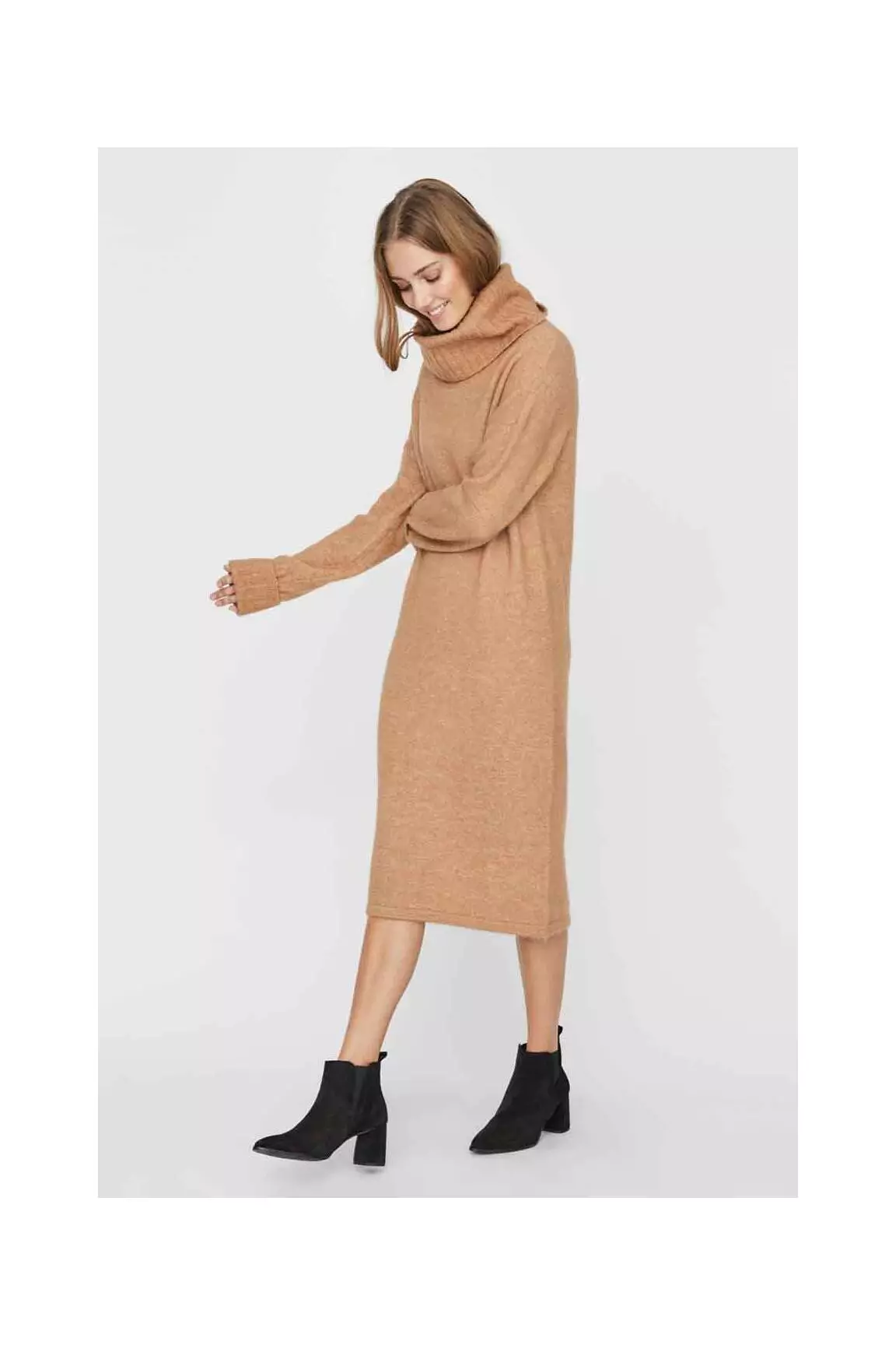 Vero Moda Robes Pulls Femme couleur rose