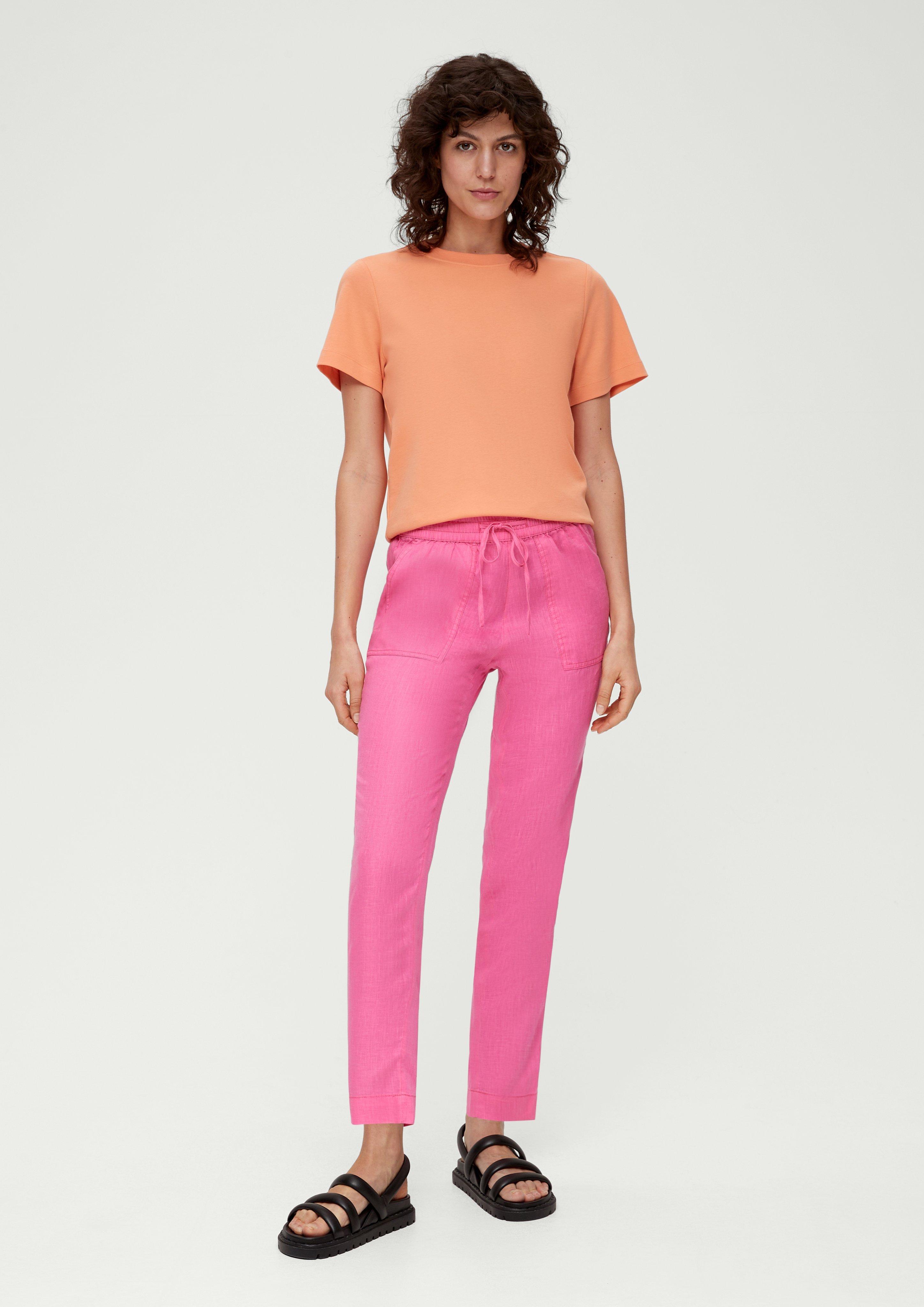 Relaxed: Jogpants aus Leinen  2130966-4426