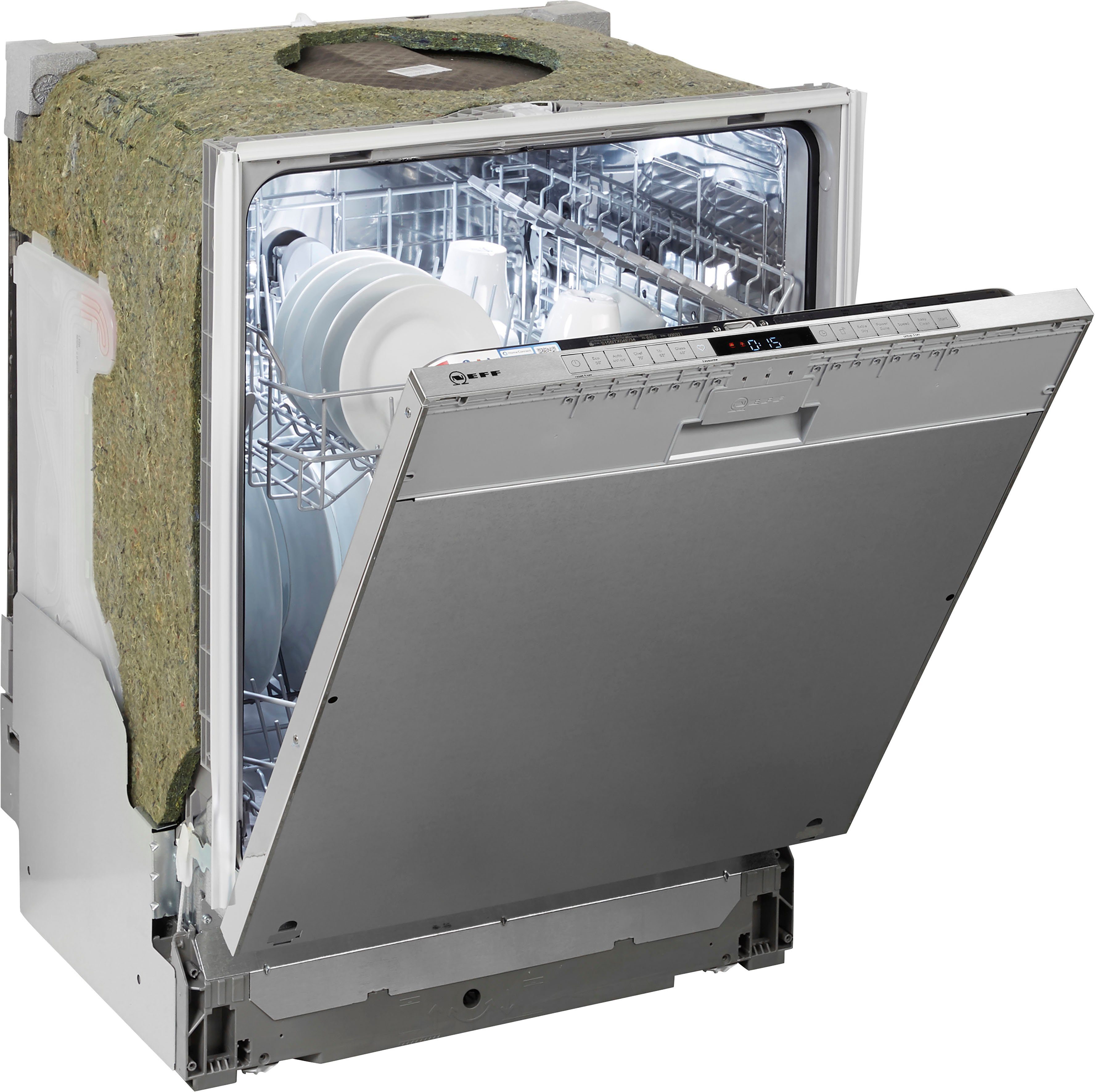 NEFF vollintegrierbarer Geschirrspüler, S155ITX04E, 12 Maßgedecke