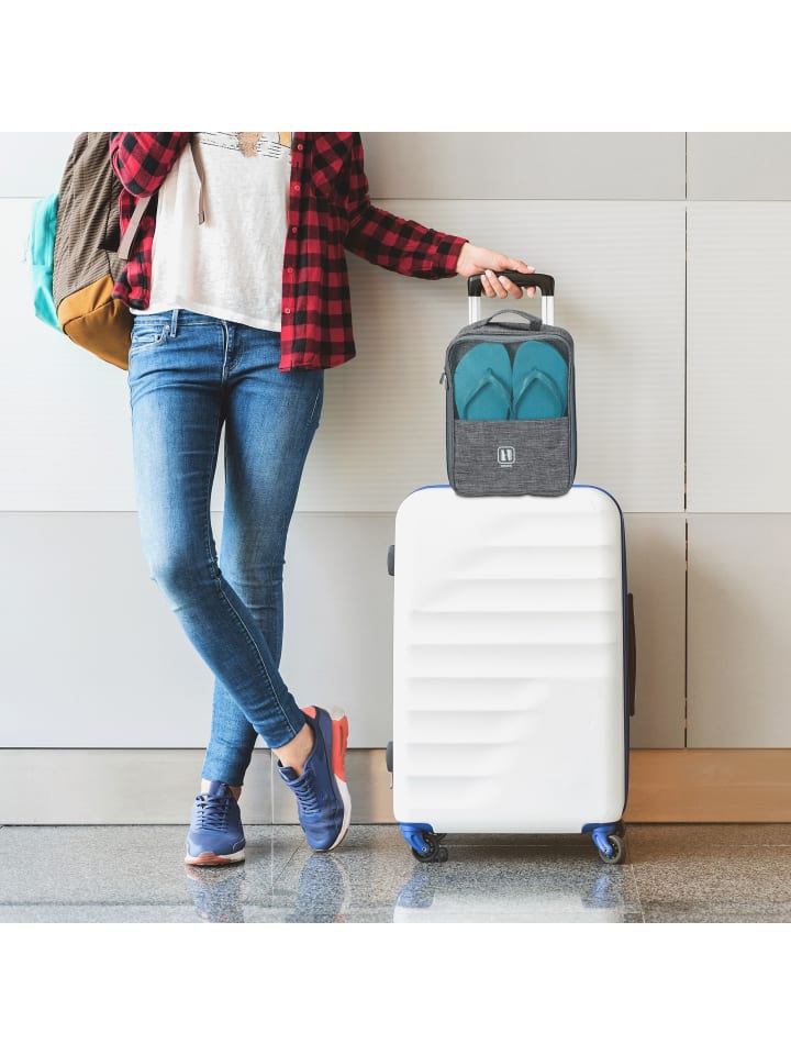 relaxdays 2 x Schuhtasche Reise günstig kaufen onesize