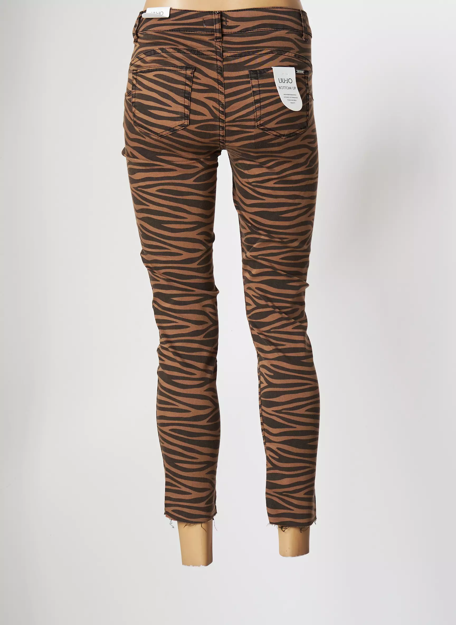 Liu Jo Pantalon7 8 Femme couleur marron