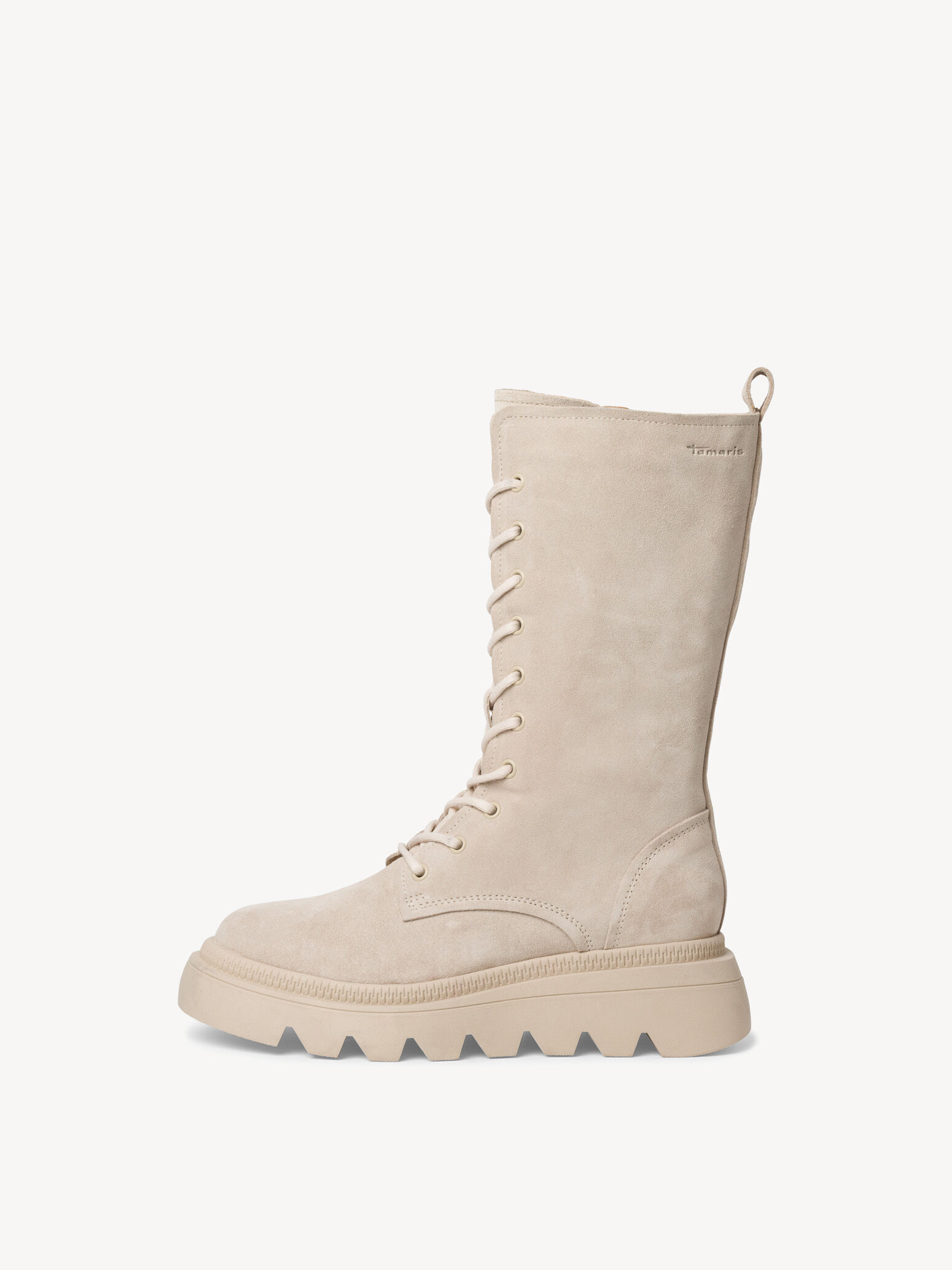 Bottine en cuir - marron