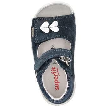 Superfit Polly Lauflern Sandale in blau