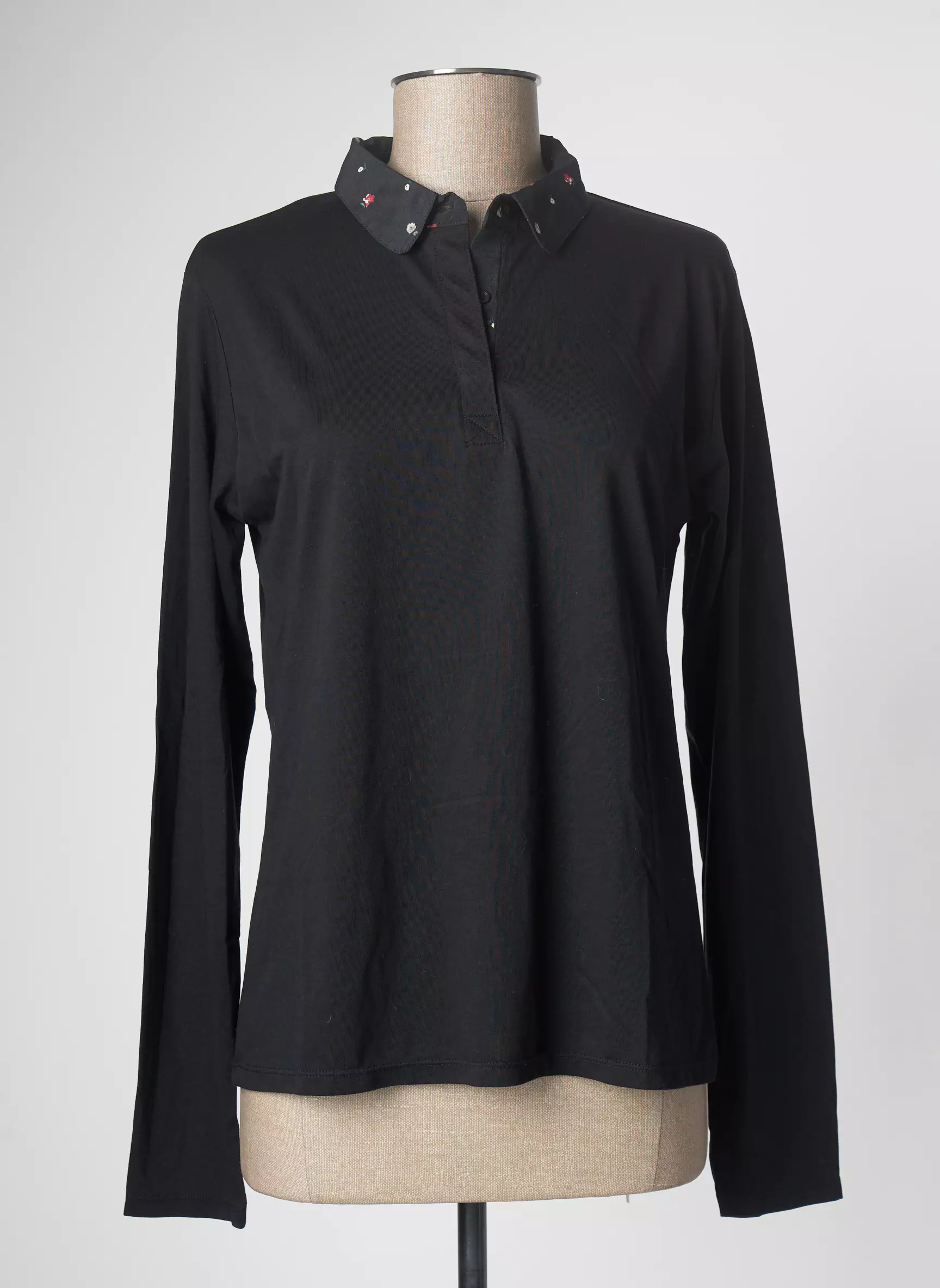 Pablo Delia Polos Femme couleur noir