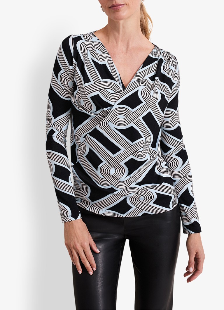 Phase Eight Sofiana top with graphic print