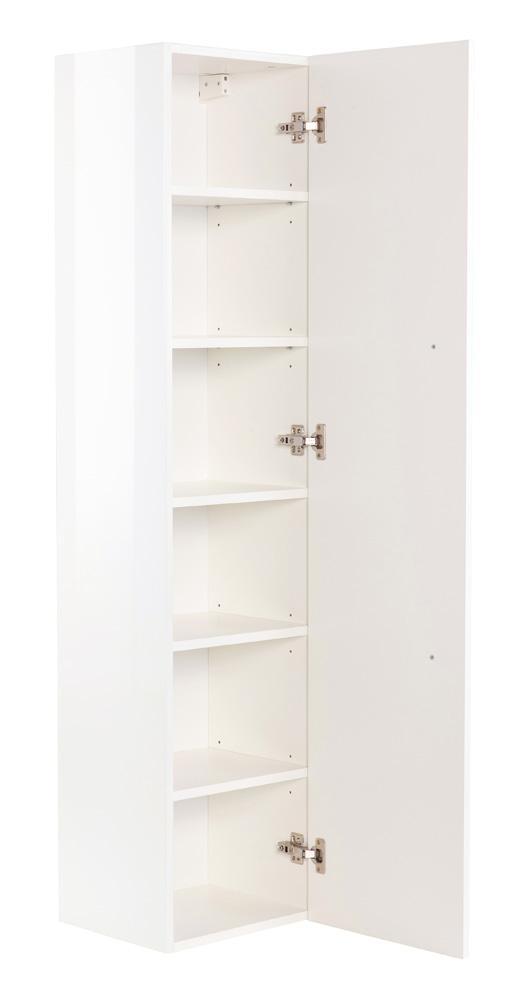 Posseik Hochschrank „Homeline“ 150 weiß hochglanz