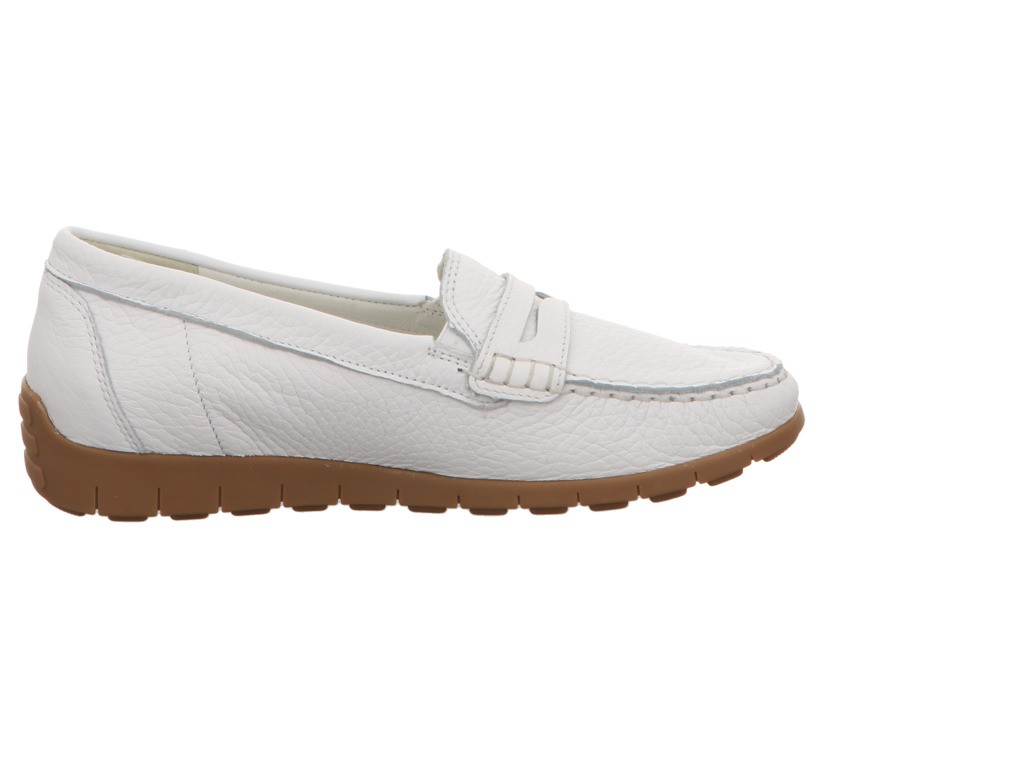 WALDLÄUFER Sportliche Slipper weiss 785502