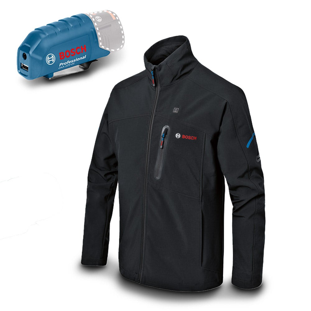 Jaqueta Aquecida Soft Shell BOSCH 12V - Preta 06188000DX