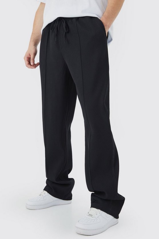 Tall lockere Hose mit elastischem Bund