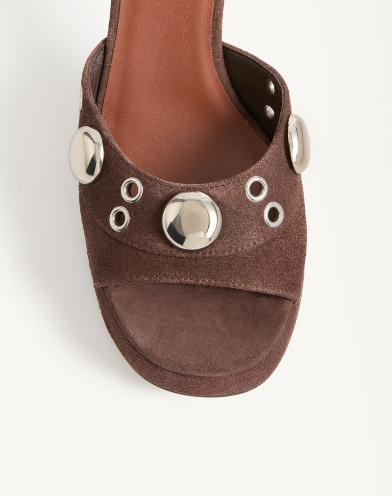 Nellcôte 90mm Split Leather Plateau Sandal
