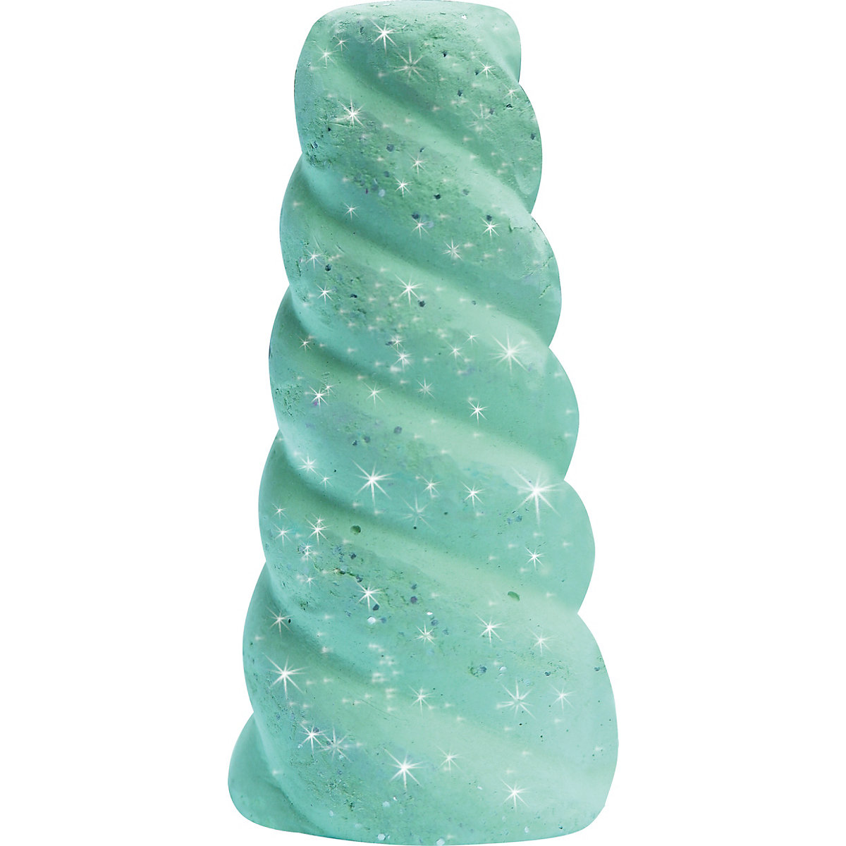 Straßenmalkreide Einhorn Glitzer, 6 Farben