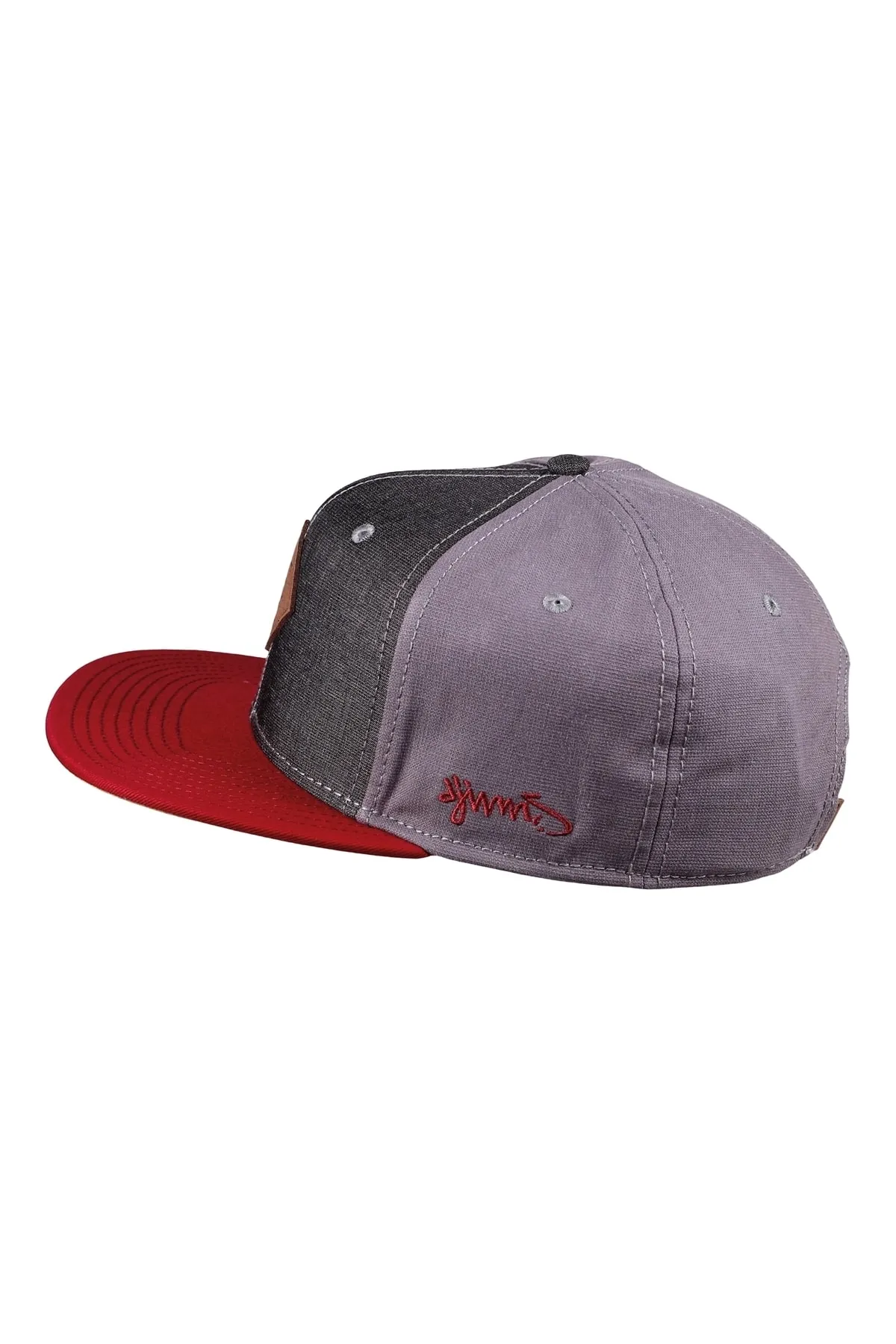Djinn&'s  6 Panel Snapback Cap Canvas-Mix