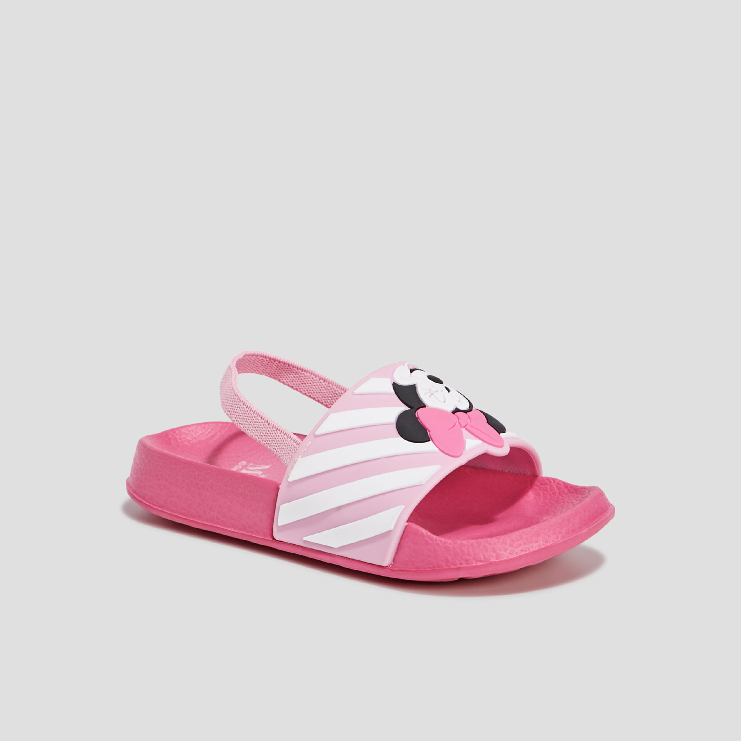 Mules de plage Minnie rose fille | La Halle