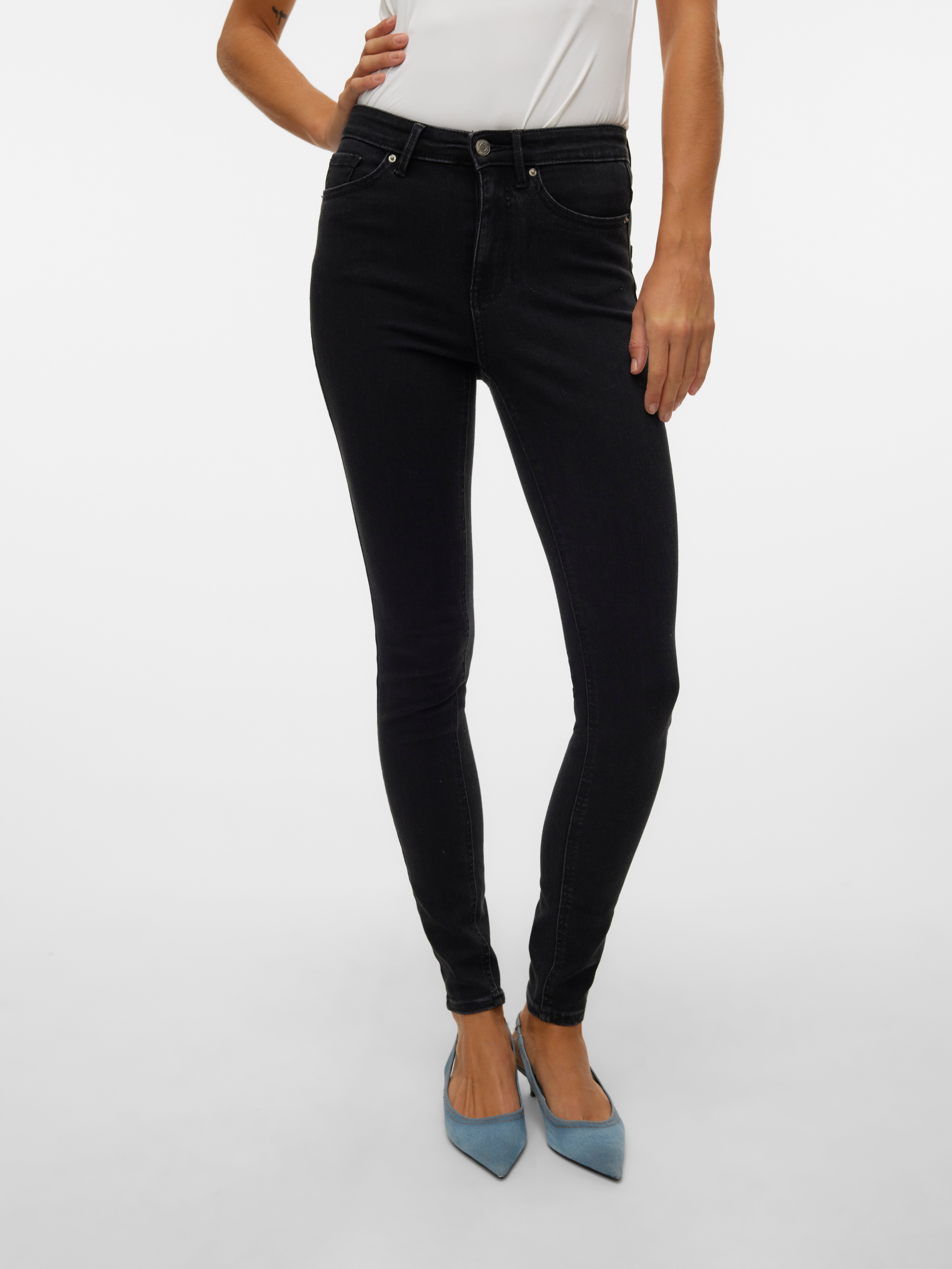 VMSOPHIA Hohe Taille Skinny Fit Jeans