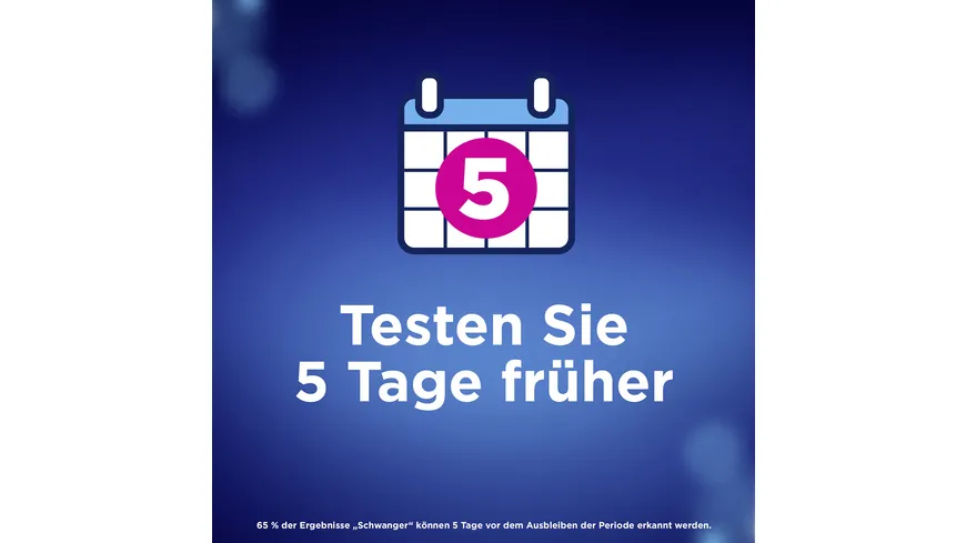 Clearblue Schwangerschaftstest Anzeige der Wochen DIGITAL