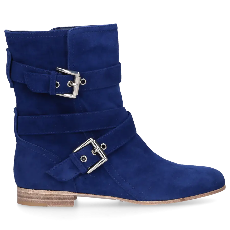 Gianvito Rossi - Stiefeletten G70005 Veloursleder - blau