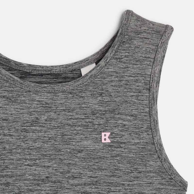 Brassière de sport gris fille