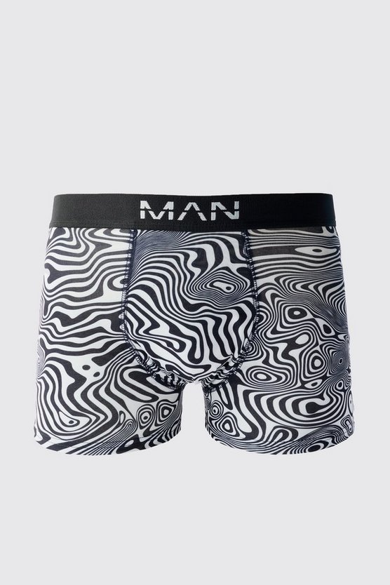 3er-Pack Boxershorts mit abstraktem Print