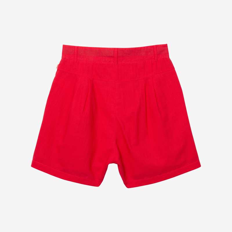 Short fille rose texturé Catimini