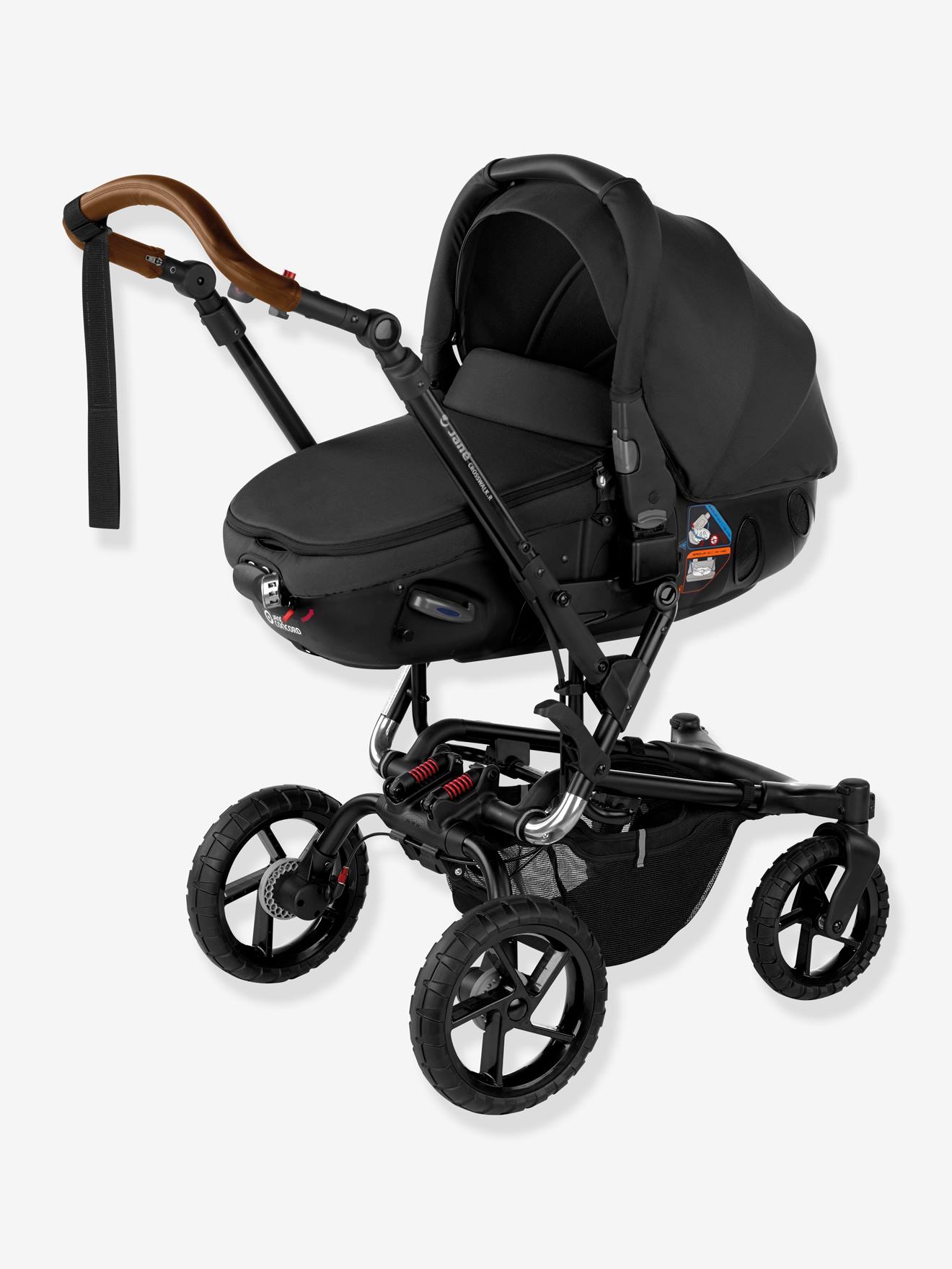 Jane Kombi-Kinderwagen CROSSWALK R + Babyschale Gr. 0+ MATRIX LIGHT 2 JANE 2022 - grau