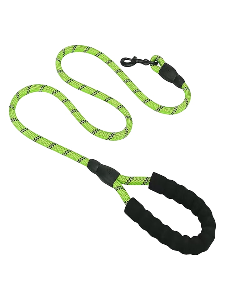 Intirilife Reflektierende Nylon Hundeleine 1.5m in Grün günstig kaufen onesize