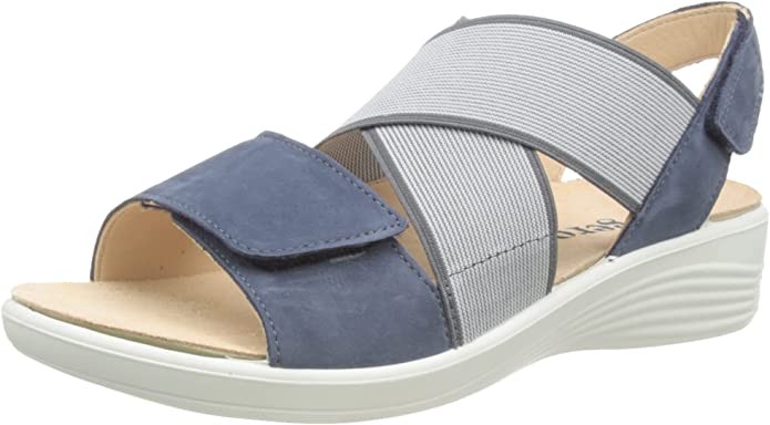 SUPERFIT Komfort Sandalen blau Fly