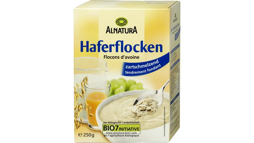 Alnatura Bio Haferflocken zartschmelzend 250 g