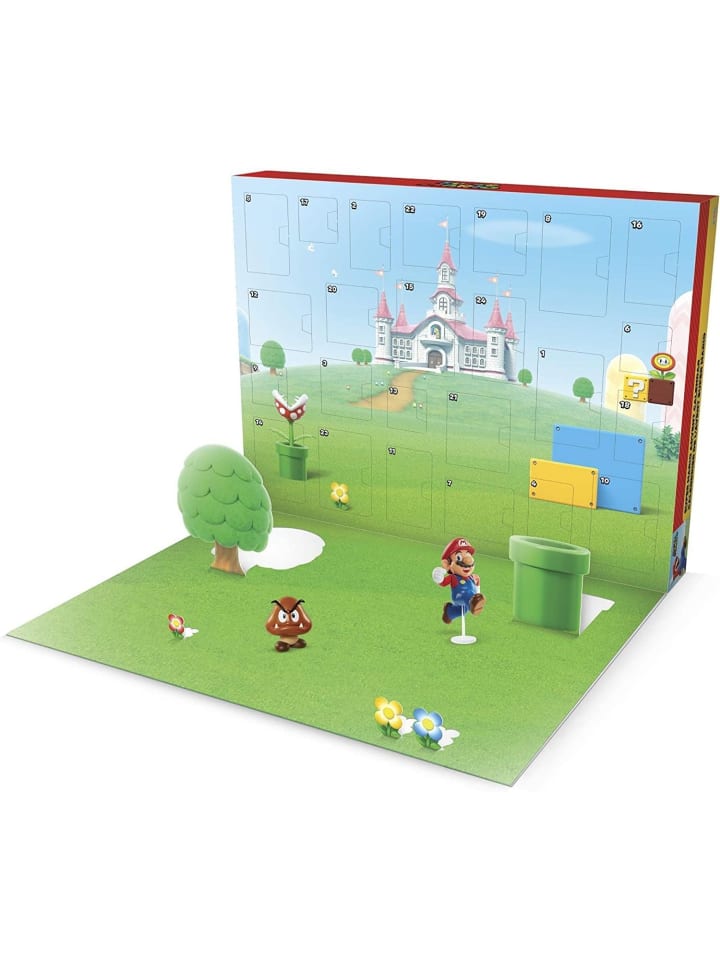 jakks Pacific Super Mario & Co. Adventskalender in Mehrfarbig ab 3 Jahre günstig kaufen onesize
