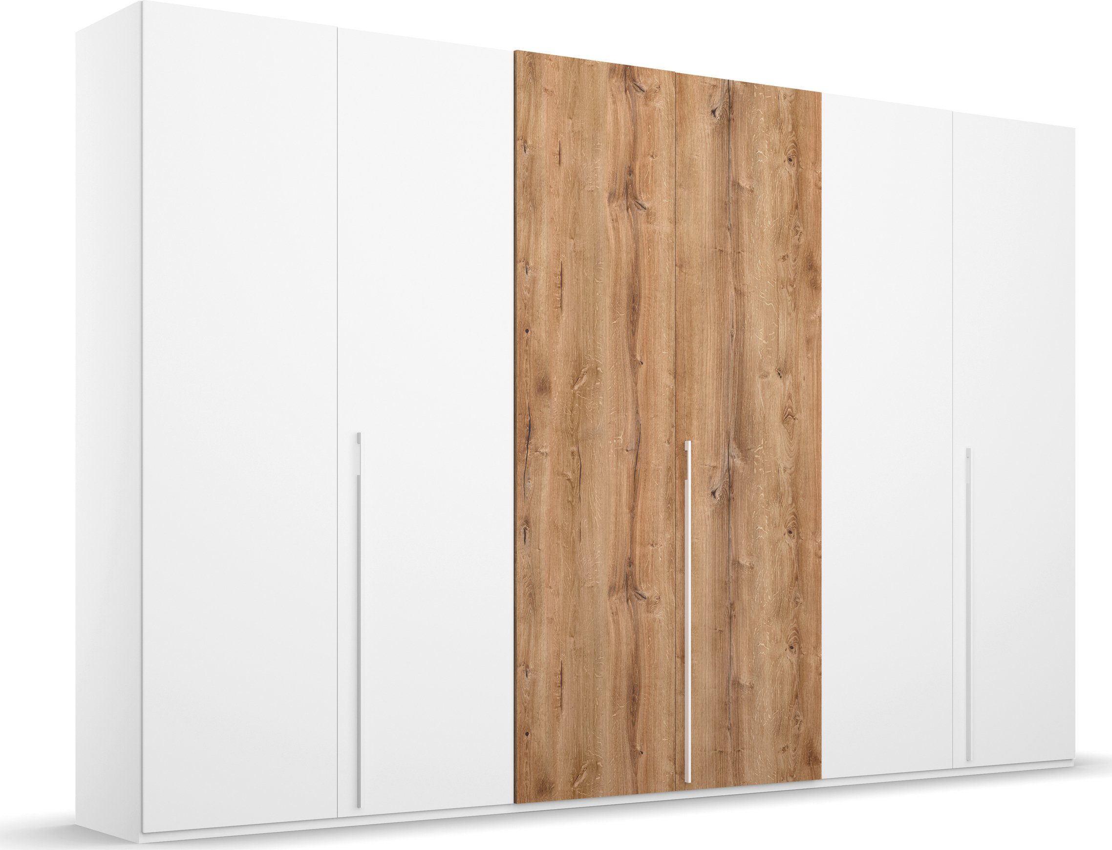 rauch Schlafzimmer-Set Valetta, Schrank, Bett, 2 Nachttische und 2 Paneele, optional mit Beleuchtung