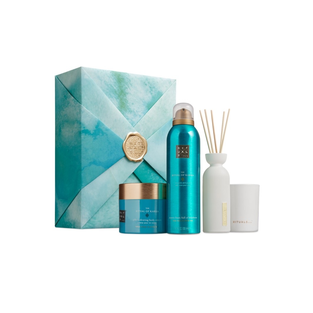 Lotus & White Tea Bath & Body Gift Set Large