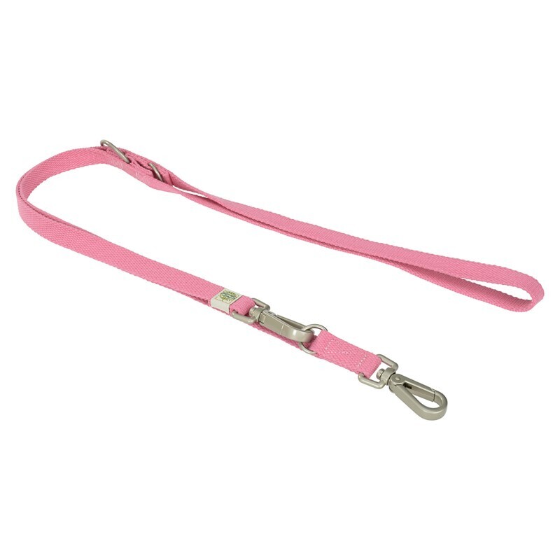 Naturally Good Hundeleinen Naturally Good Führleine verstellbar pink