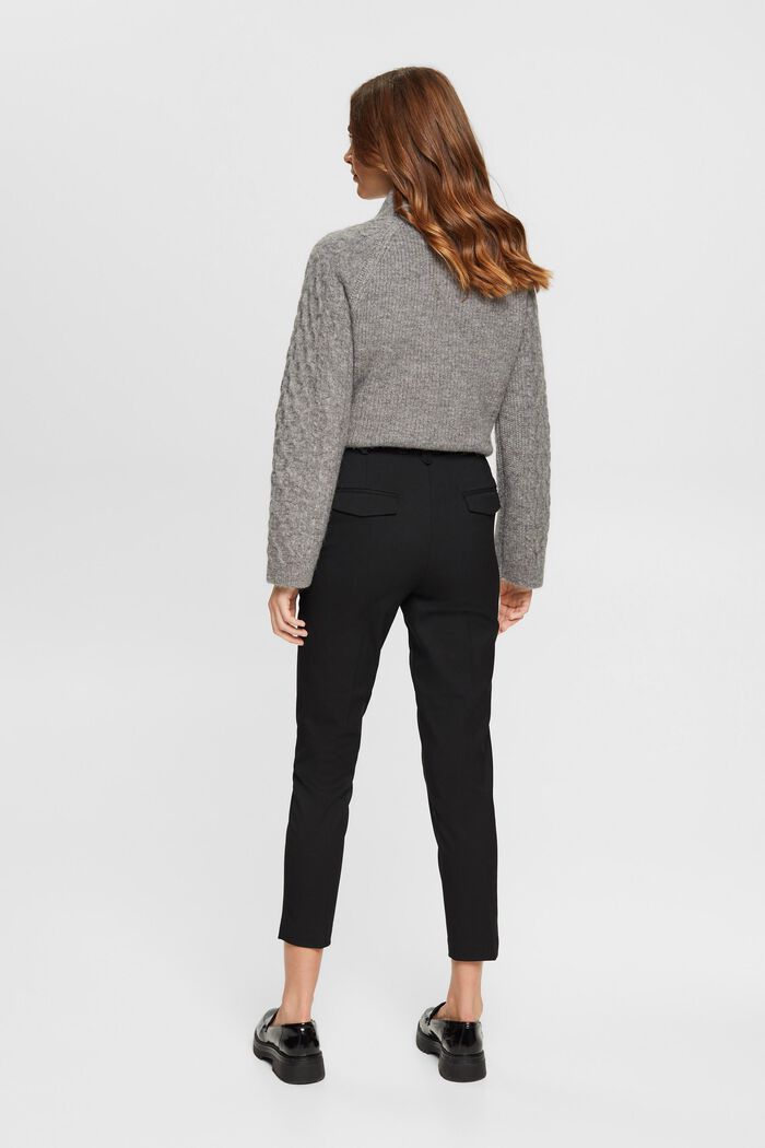 Mid-Rise-Hose mit ausgestelltem Bein