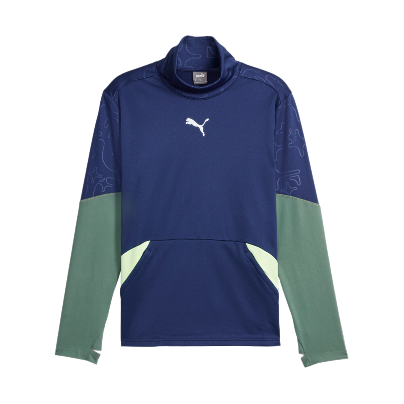 PUMA individual Winterized Sweatshirt Blau F01