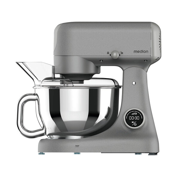 Küchenmaschine Digital, leise, titan (MD 12600)