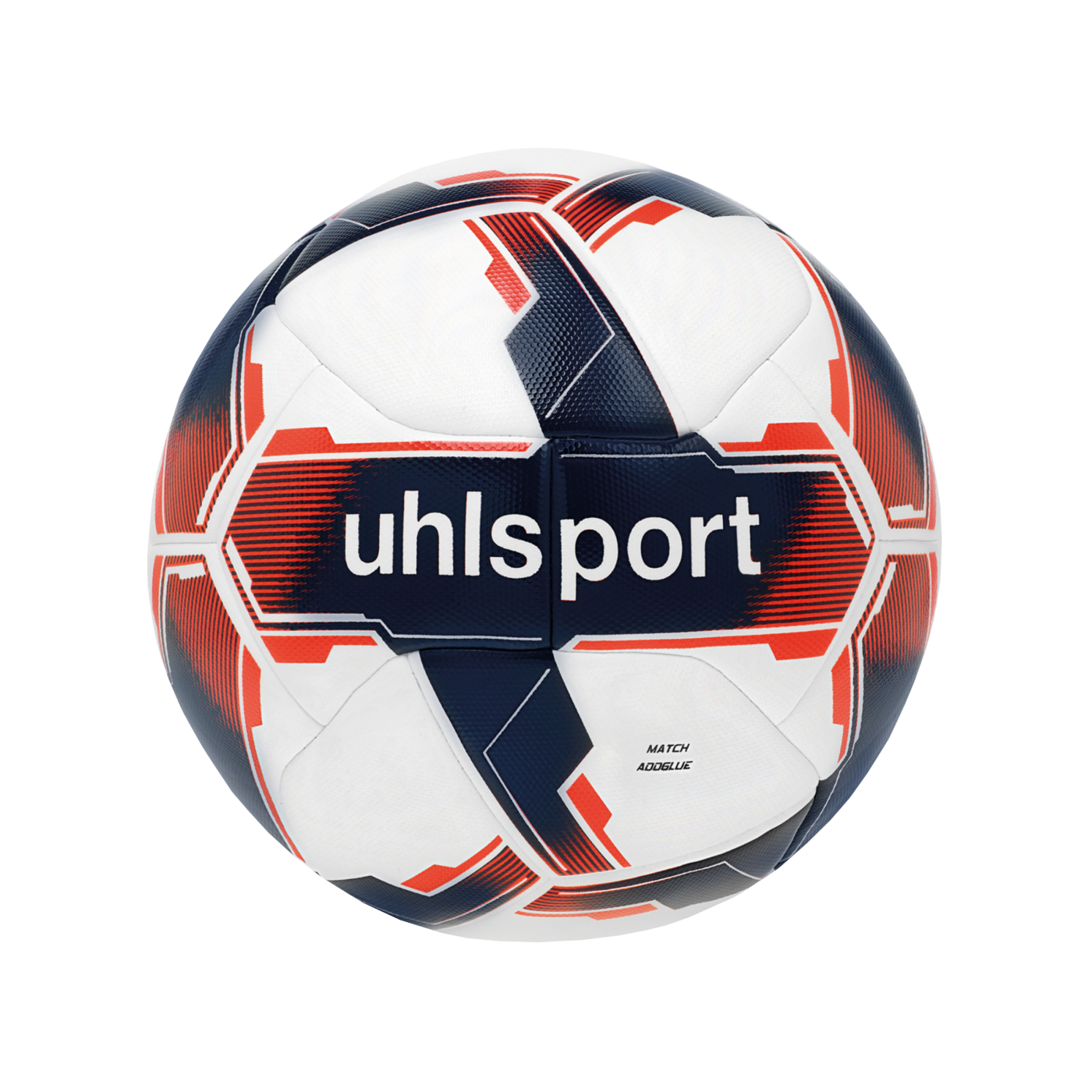 Uhlsport Match Addglue Spielball Weiss Rot F01
