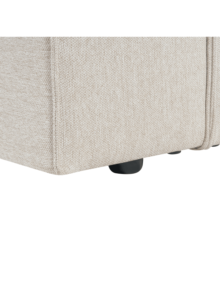 Beliani Ecksofa VERNON in Beige - (W) 330 x (H) 68 x (L) 178 cm günstig kaufen onesize